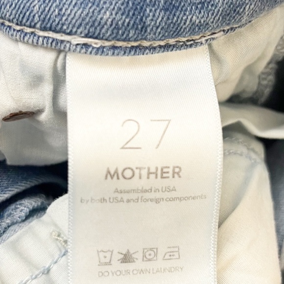 Mother High Waisted Rider Skimp Dreamer Jeans Size 27 - Picture 8 of 9